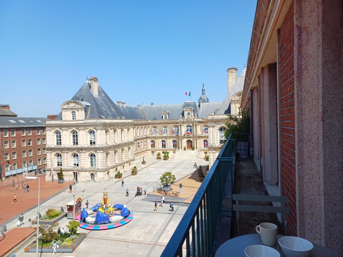Hyper Centre, Balcon, Emplacement & Vue Incroyable, Spacieux Amiens Ngoại thất bức ảnh